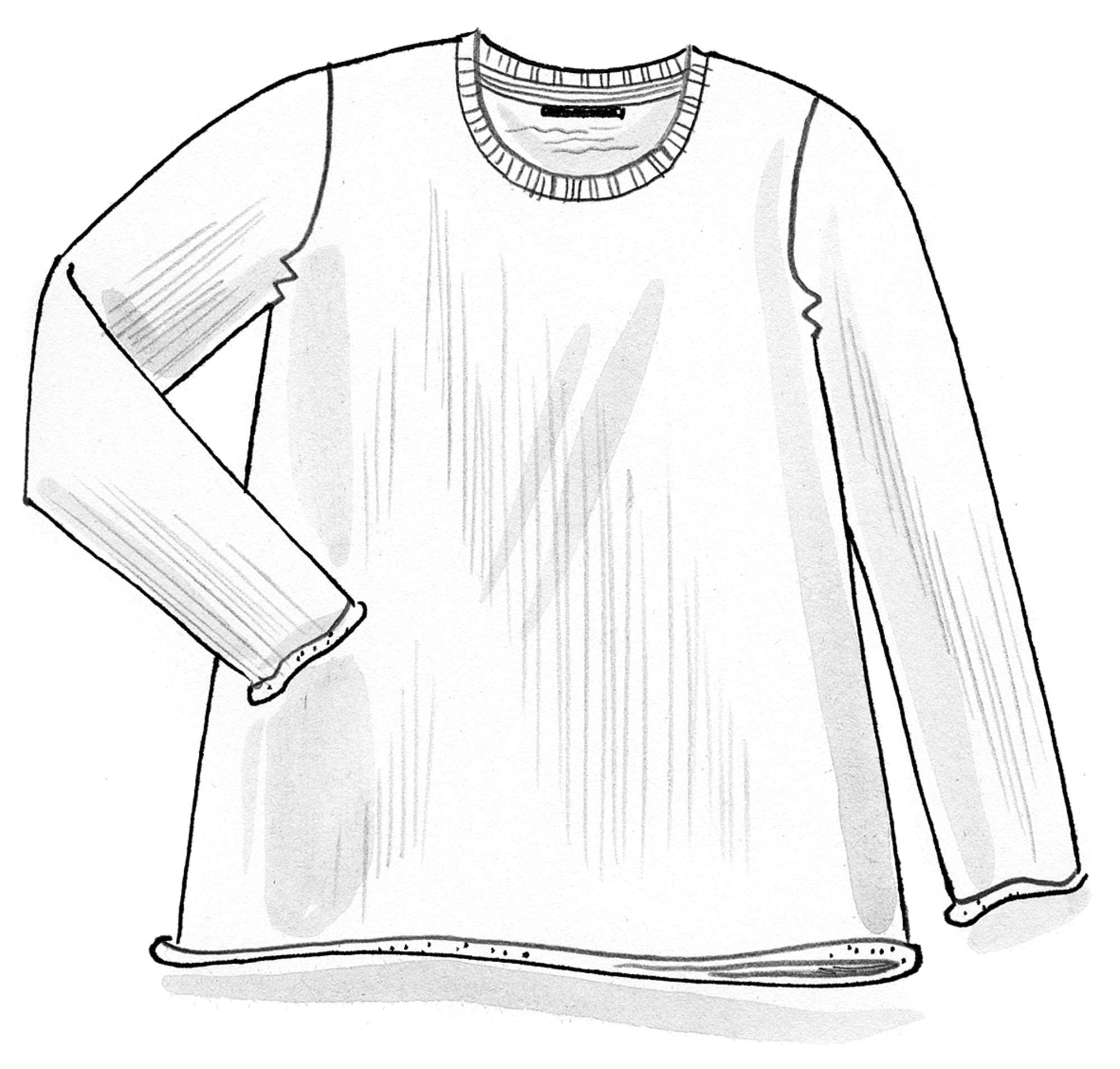 FAVORITT-genseren «Rita» i resirkulert bomull