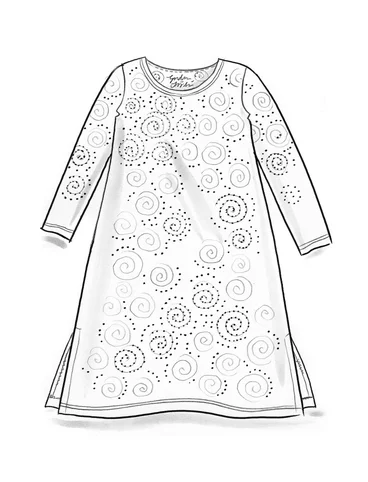 Tricot jurk "Ada" van lyocell/elastaan - havre0SL0mnstrad