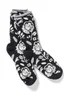 Socken „Vinterros“ aus Wollfrottee (schwarz S/M)
