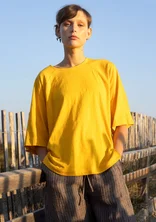 Top en jersey de coton biologique/lin - pissenlit