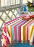 “Bolster” tablecloth in organic cotton (tomato One Size)