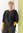 Bluse „Vera“ aus Leinengewebe - schwarz