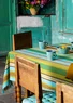 “Bolster” tablecloth in organic cotton (jade One Size)
