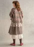 “Harda” woven indoor jacket in cotton (potato XS)