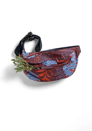 Tasche „Glänta“ aus Bio-Baumwolle - aubergine