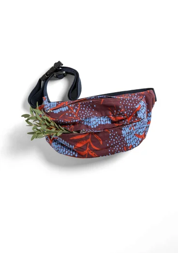 Tasche „Glänta“ aus Bio-Baumwolle - aubergine