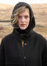 Strick-Balaklava „Tulipan“ aus Lammwollmischung/Bio-Baumwolle (schwarz Einheitsgröße)