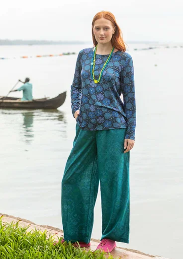 Top "Cress" en lyocell/élasthanne - indigo foncé