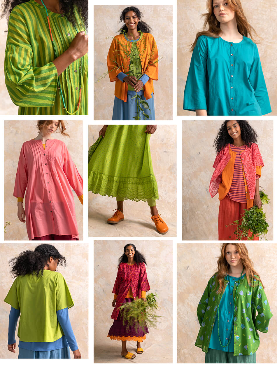 “Serafina” woven organic cotton dress