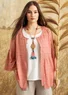 Blouse "Tanne" en coton biologique (lys foncé S)