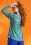Jerseyshirt „Stella“ aus Bio-Baumwolle/Elasthan aquamarin-gemustert thumbnail