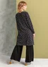 Pantalon en jersey de lyocell/élasthanne (noir M)