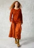Top " Amandine" en coton biologique/modal (rouille XS)