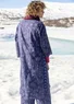 Jurk "Denali" van geweven biologisch katoen (nachtblauw S)
