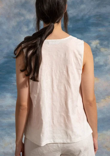 Jerseyshirt „Runa“ aus Bio-Baumwolle - halbgebleicht