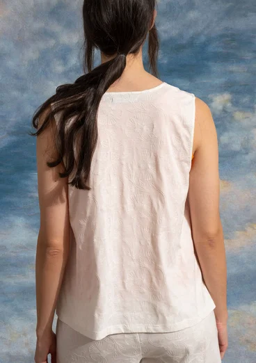 Jerseyshirt „Runa“ aus Bio-Baumwolle - halbgebleicht
