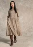 Jerseykleid „Taiga“ aus Bio-Baumwolle/Leinen (taupe L)