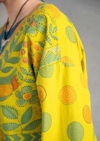 “Calcutta” organic cotton jacket - dijon