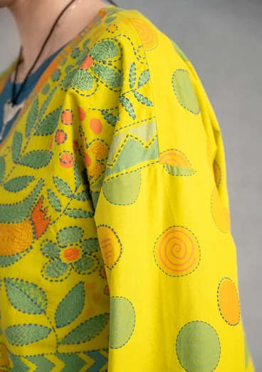 “Calcutta” organic cotton jacket - dijon