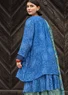 Artistblus "Elisabeth" i ekologisk bomull/lin (lupin M)
