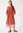 Kleid „Vera“ aus Leinengewebe - terracotta