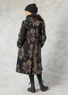 Manteau "Marabel" en tissu de laine/polyester (ombre noire XS)