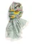 “Cikoria” cotton scarf (jade One Size)