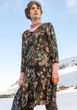 “Yura” organic lyocell/elastane jersey dress - black