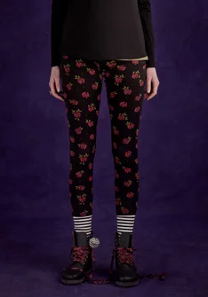 Legging "Öland" en jersey de lyocell/élasthanne - noir