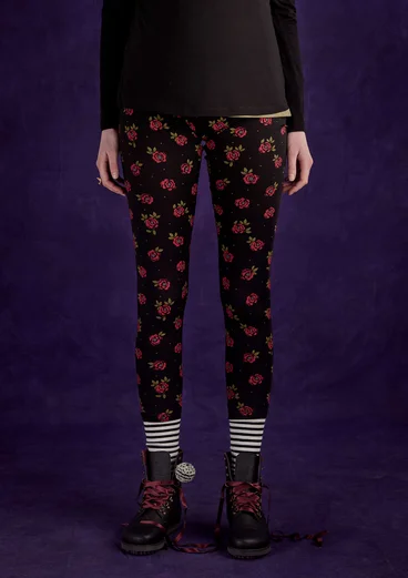 Legging "Öland" en jersey de lyocell/élasthanne - noir