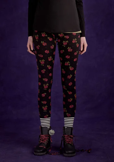 Legging "Öland" en jersey de lyocell/élasthanne - noir