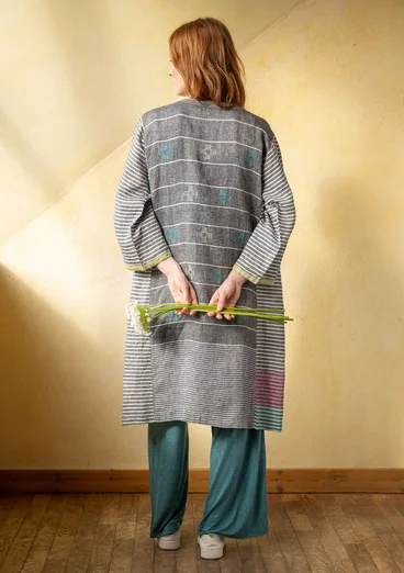 Kleid „Mandvi“ aus Leinen - grau