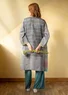 Kleid „Mandvi“ aus Leinen (grau S)