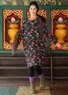 “Mongolia” lyocell/elastane jersey dress (black L)