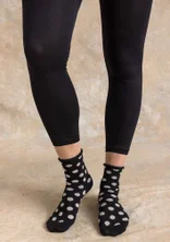 Solid-colored leggings in recycled polyamide - 