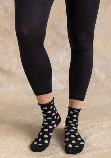 Solid-colored leggings in recycled polyamide - 