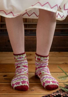 “Twinkle” wool terry socks - oblekt