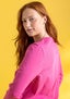Jerseyshirt „Stella“ aus Bio-Baumwolle/Elasthan dunkelpfingstrose thumbnail