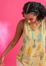 Jersey tank top in organic cotton/modal - timothy