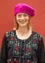 Knitted beret in felted organic wool (color(en-gb/kochenill) One Size)