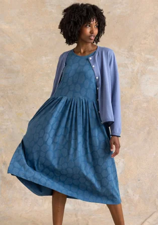 Jerseykleid „Himla“ aus Bio-Baumwolle - indigofera/gemustert