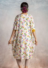 Robe "Corallo" en jersey de coton biologique - écru