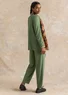 Jerseyhose aus Viskose/Elasthan (rosmarin S)