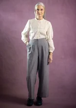 Hose aus Bio-Baumwolle - grau