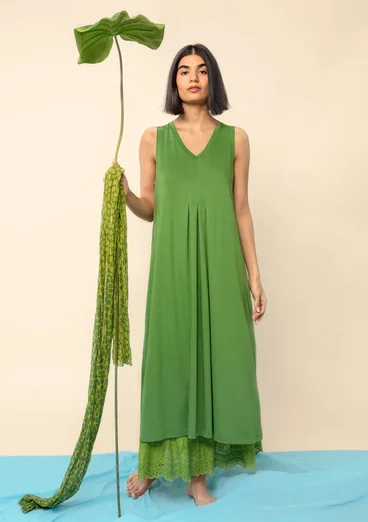Trikotkleid aus Öko-Baumwolle/Modal - kaktus