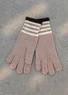 Fingerhandschuhe aus Lammwolle (taupe-melange Einheitsgröße)
