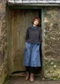 Strickkleid „Hildur“ aus Bio-Baumwolle (indigo L)