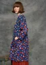 Kleid „Olivia“ aus Öko-Baumwolle/Recycling-Baumwolle (indigoblau S)