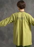 Blouse d’artiste en coton biologique/modal (kiwi S)