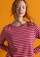 Basic-Streifenshirt aus Bio-Baumwolle - alpenveilchen-kirschblüte